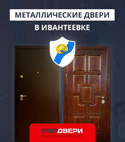 Металические двери в Ивантеевке