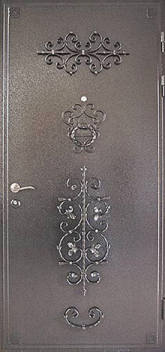 Фотография «Дверь с ковкой №4»